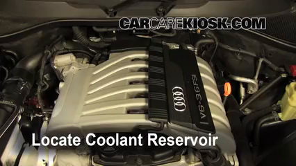 Coolant Flush How-to: Audi Q7 (2007-2015) - 2009 Audi Q7 Premium 3.6L V6